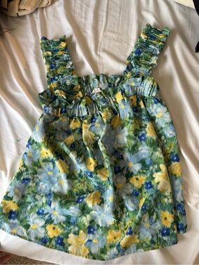 Floral tank top